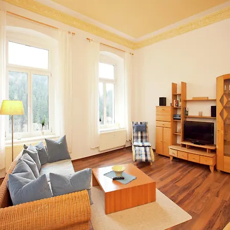 Villa Alluring In Grunhainichen Borstendorf With Garden